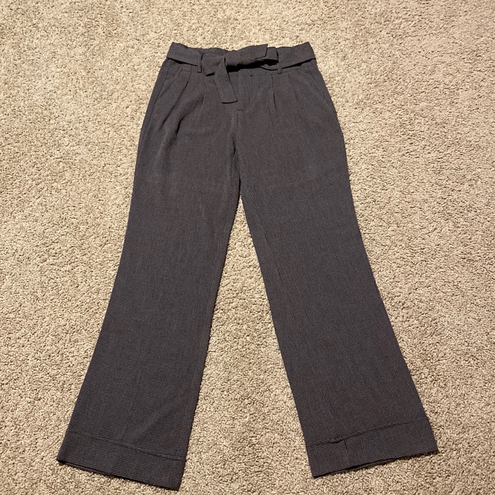 Alloy black and gray hounds tooth, high waisted pants